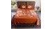 Bedsheet Hand Painted Flowers Pattern Made in Bali
